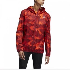 Adidas Own The Run Urban Camo Hoodie Jacket (Small)